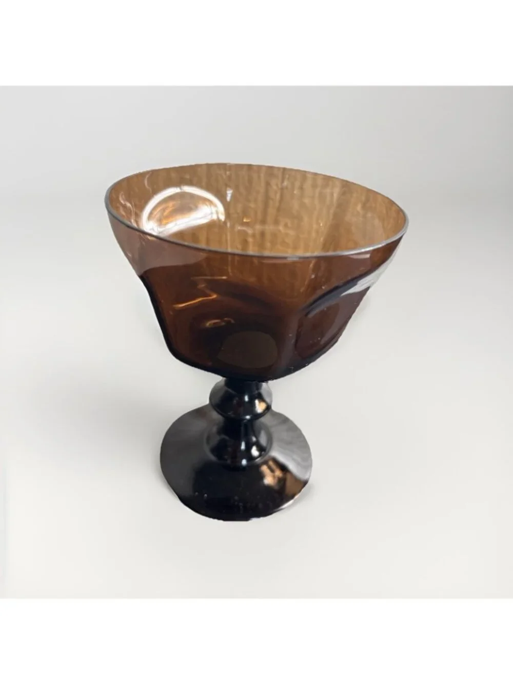 Lenox Antique Brown Champagne Glass Sherbet Bowls 5